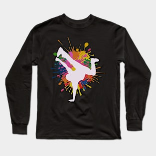 Breakdance Splash Long Sleeve T-Shirt